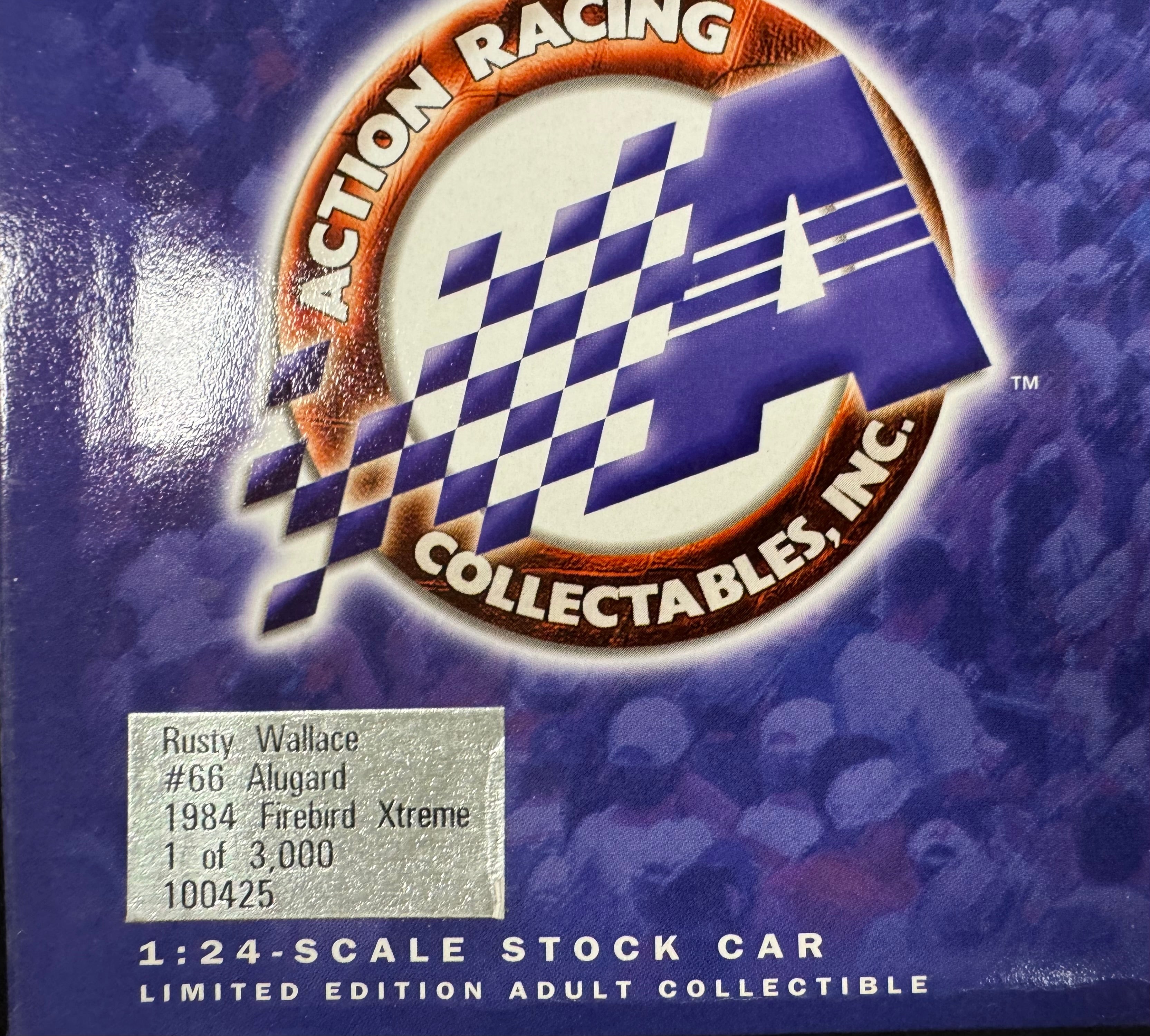 Rusty Wallace #66 Alugard Action Racing Xtreme 1:24 Diecast Car /3000