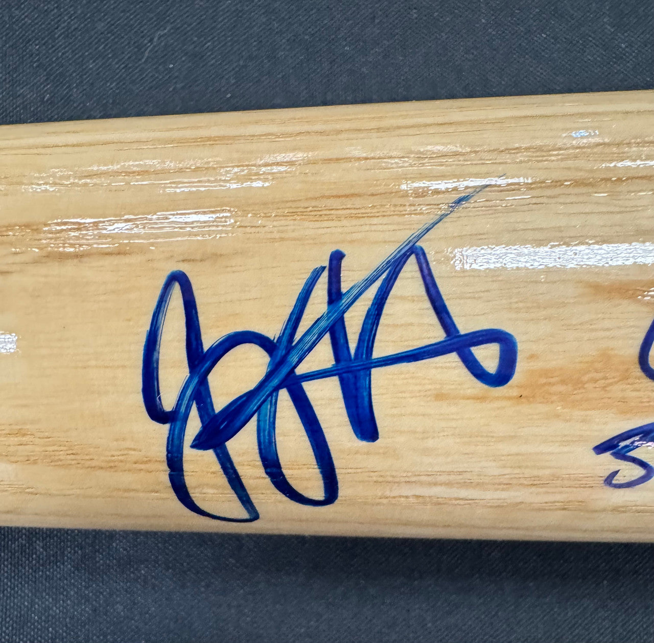 Joey Votto / Jay Bruce Signed Autographed Bat JSA