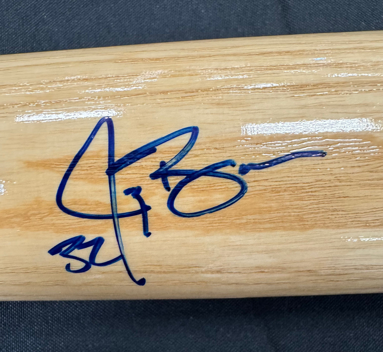 Joey Votto / Jay Bruce Signed Autographed Bat JSA