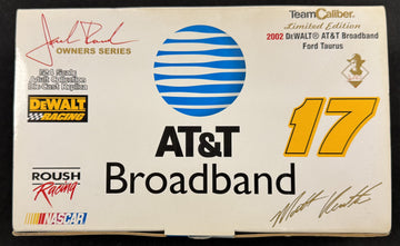 Matt Kenseth #17 AT&T Broadband Team Caliber 1:24 Diecast Car /2400