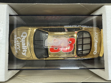 Dale Jarrett #88 Quality Care Gold 24kt Action Racing 1:24 Diecast Car /2508