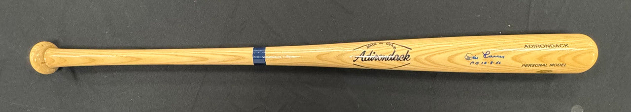 Don Larsen Signed Autographed Inscribed Bat PG 10-8-56 Reggie Jackson Cert