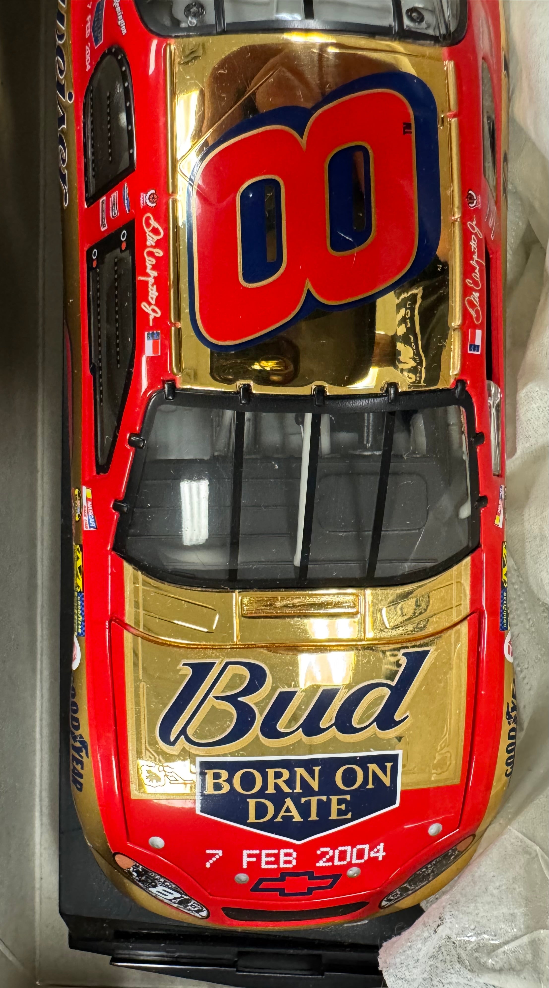 Dale Earnhardt Jr. #8 Born on Date Gold 24kt Action Racing 1:24 Diecast Car /504
