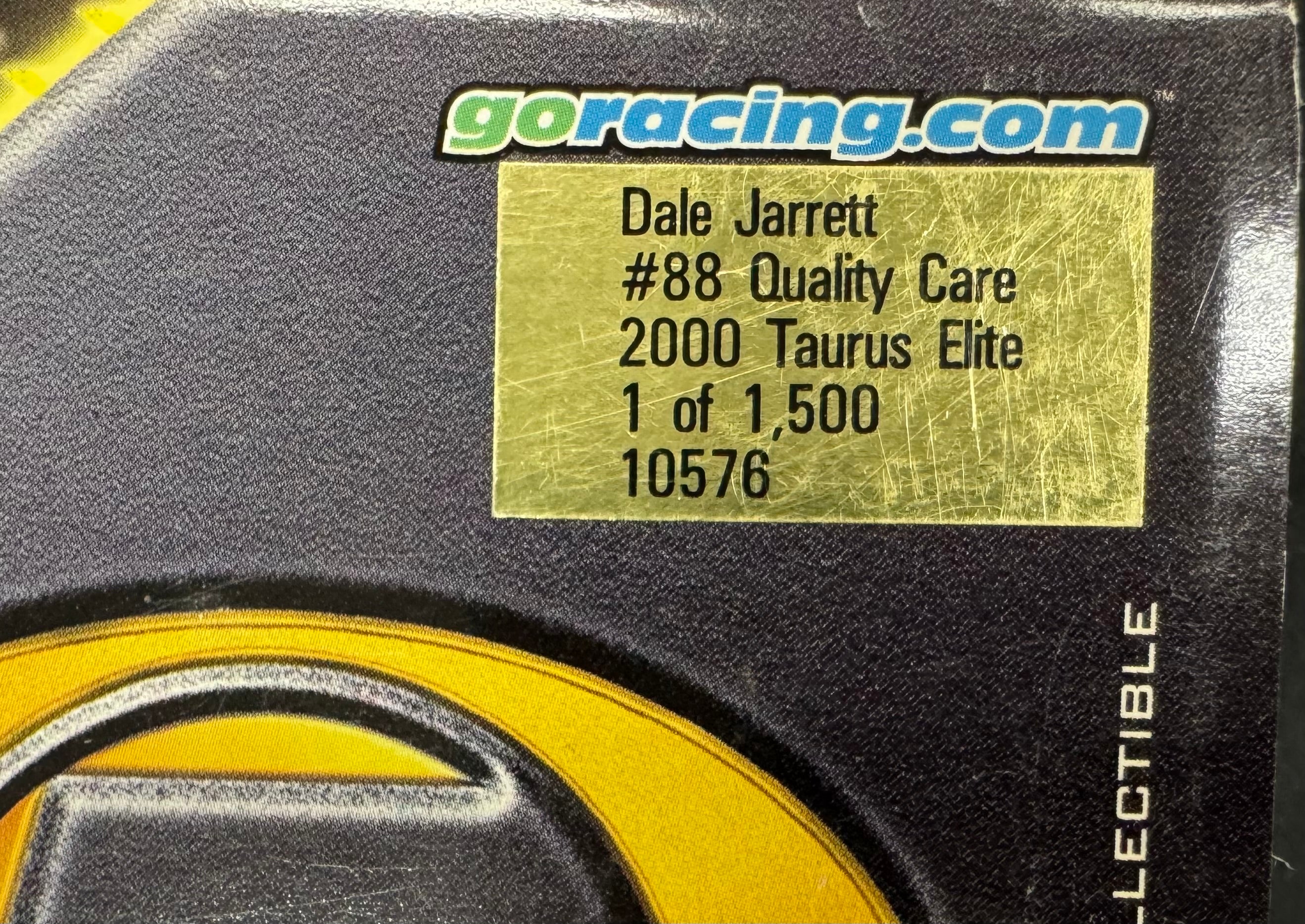 Dale Jarrett #88 Quality Care Action Racing Elite 1:24 Diecast Car /1500