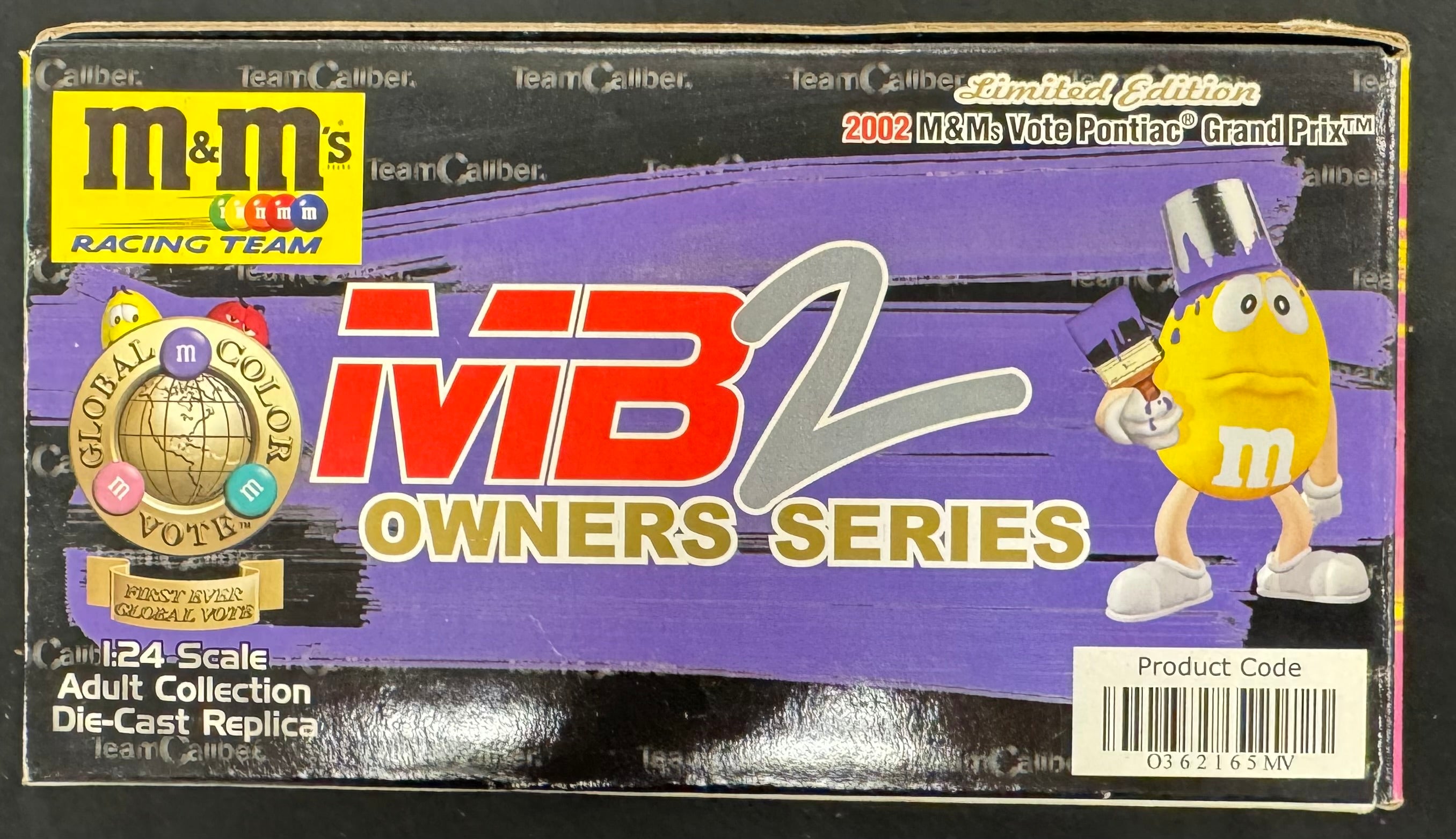 Kenny Schrader #36 M&M's Vote Team Caliber 1:24 Diecast Car /3120
