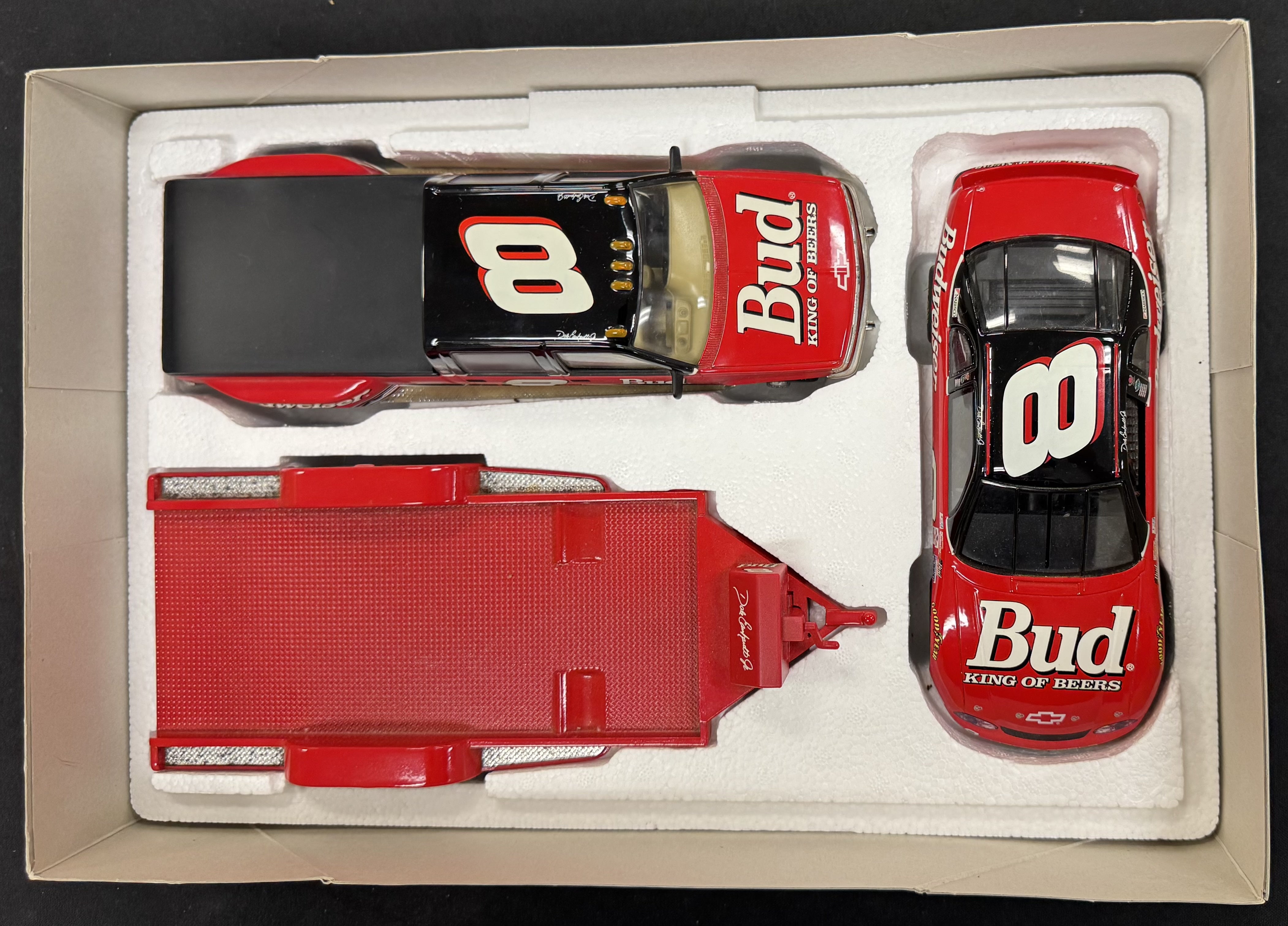 Dale Earnhardt Jr. #8 Bud Trackside Brookfield Collectors Guild 1:24 Car Set