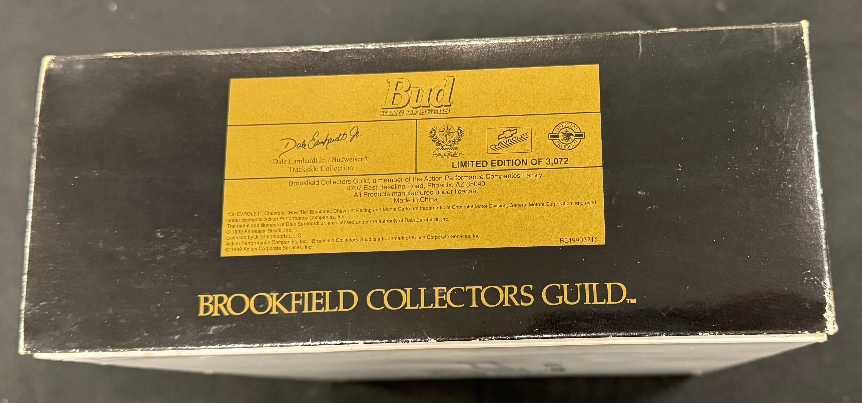 Dale Earnhardt Jr. #8 Bud Trackside Brookfield Collectors Guild 1:24 Car Set