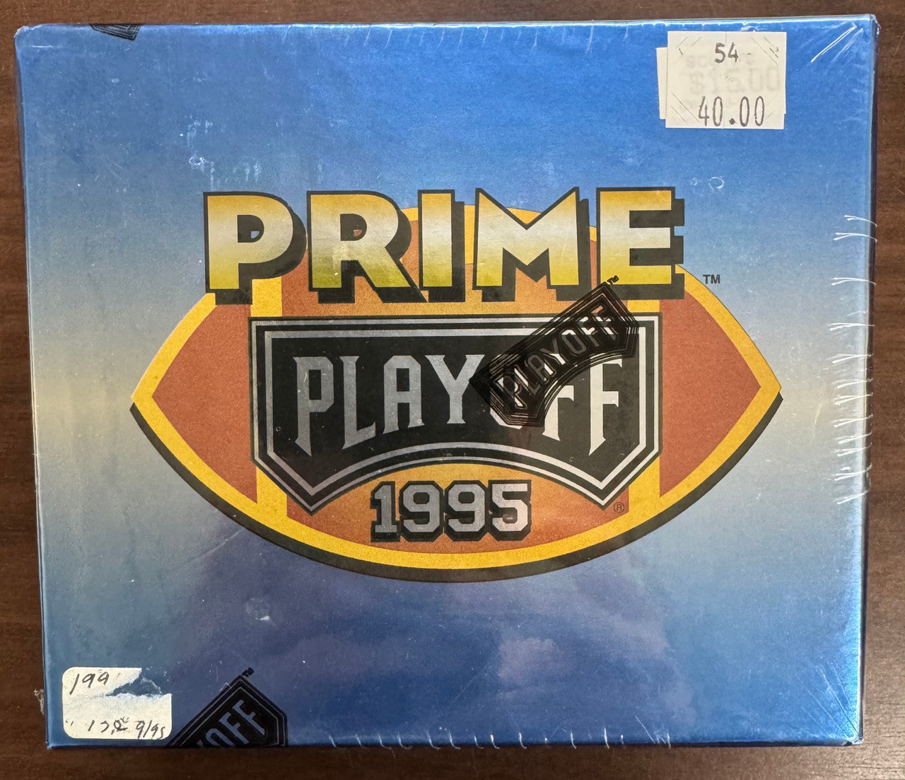 1995 Playoff Prime Football Hobby Box Factory Sealed
