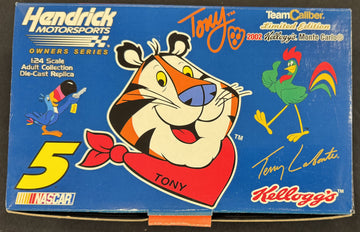 Terry Labonte #5 Kellogg's Tony Tiger 2002 Team Caliber 1:24 Diecast Car /2400