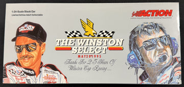 Dale Earnhardt Sr. #3 GM Silver Select 1995 Bank Action Racing 1:24 Diecast Car