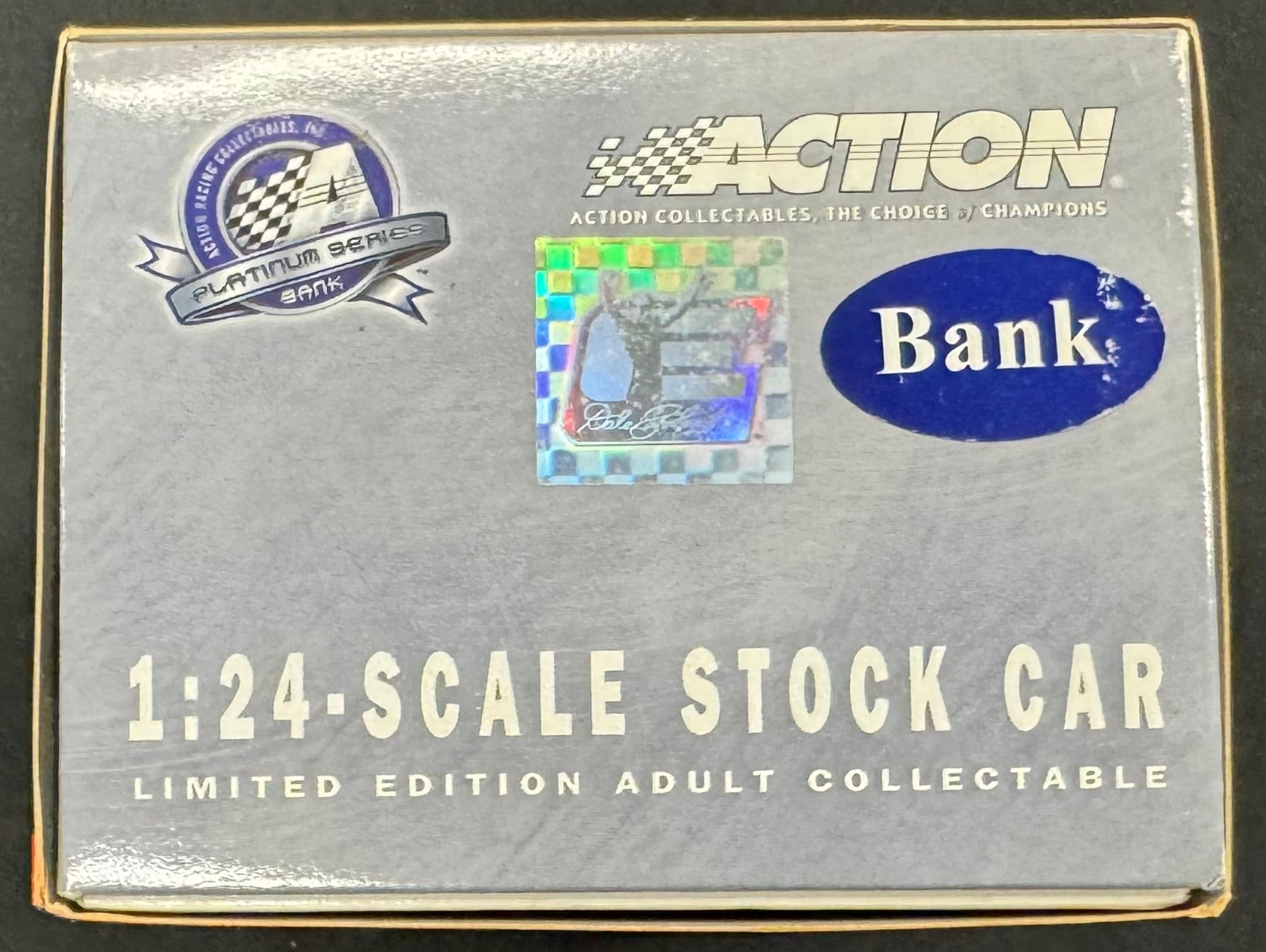 Dale Earnhardt Sr. #3 GM Silver Select 1995 Bank Action Racing 1:24 Diecast Car
