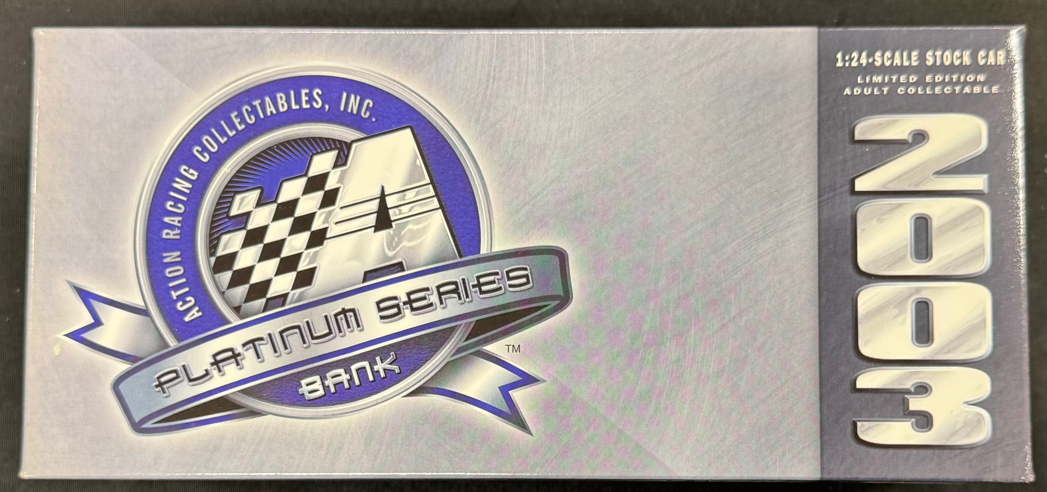 Dale Earnhardt Sr. #3 GM Silver Select 1995 Bank Action Racing 1:24 Diecast Car