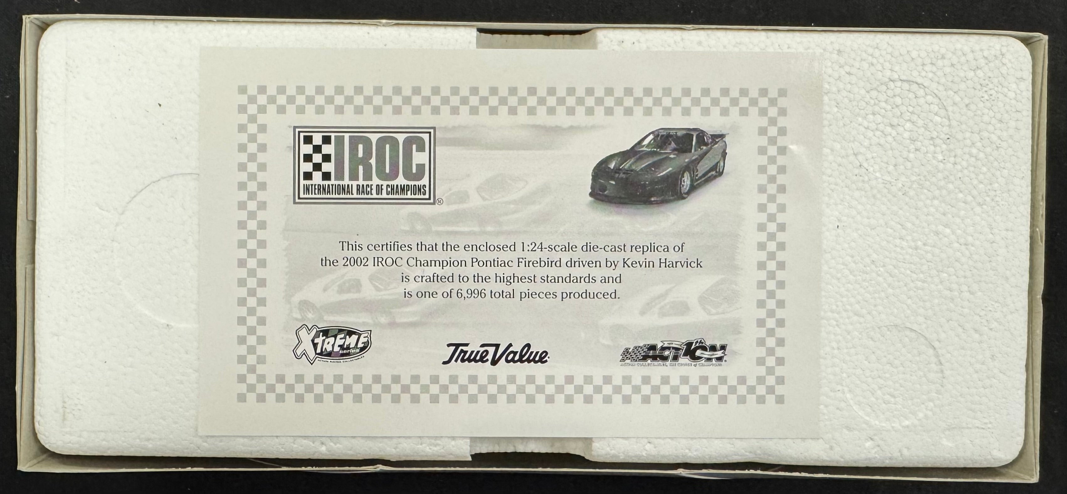 Kevin Harvick #1 True Value 2002 Firebird Action Racing 1:24 Diecast Car /6996