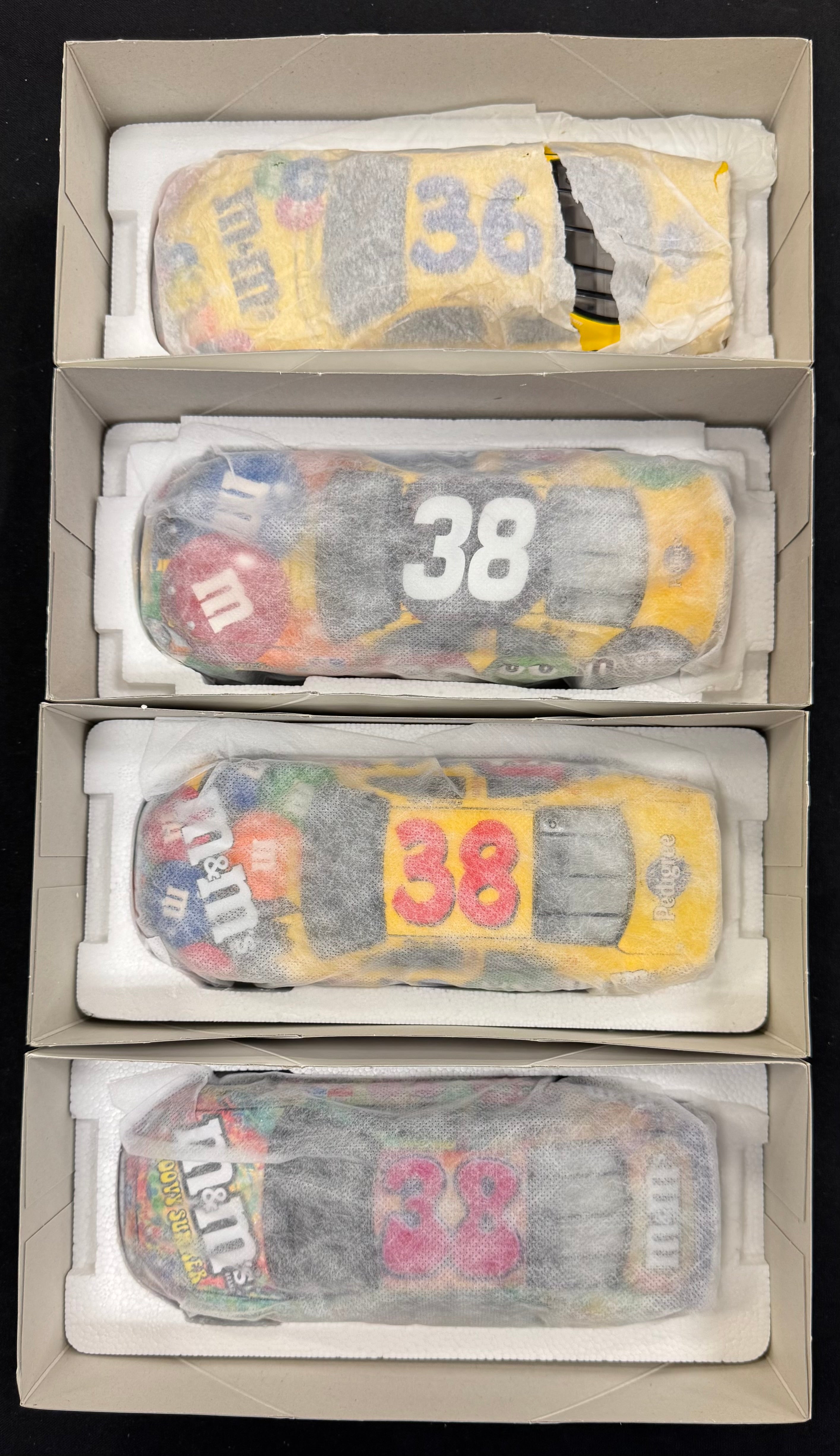 Elliott Sadler and Ernie Irvan M&M's Action Racing 1:24 Diecast Car Lot