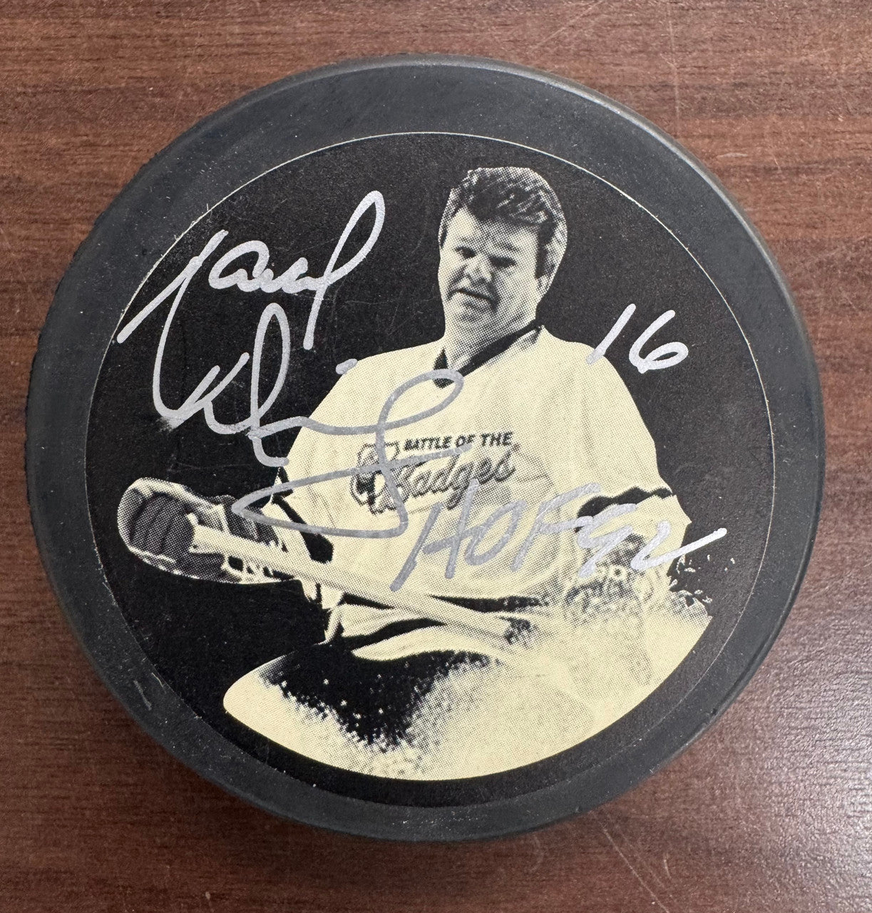 Marcel Dionne Signed Autographed Puck JSA Cert