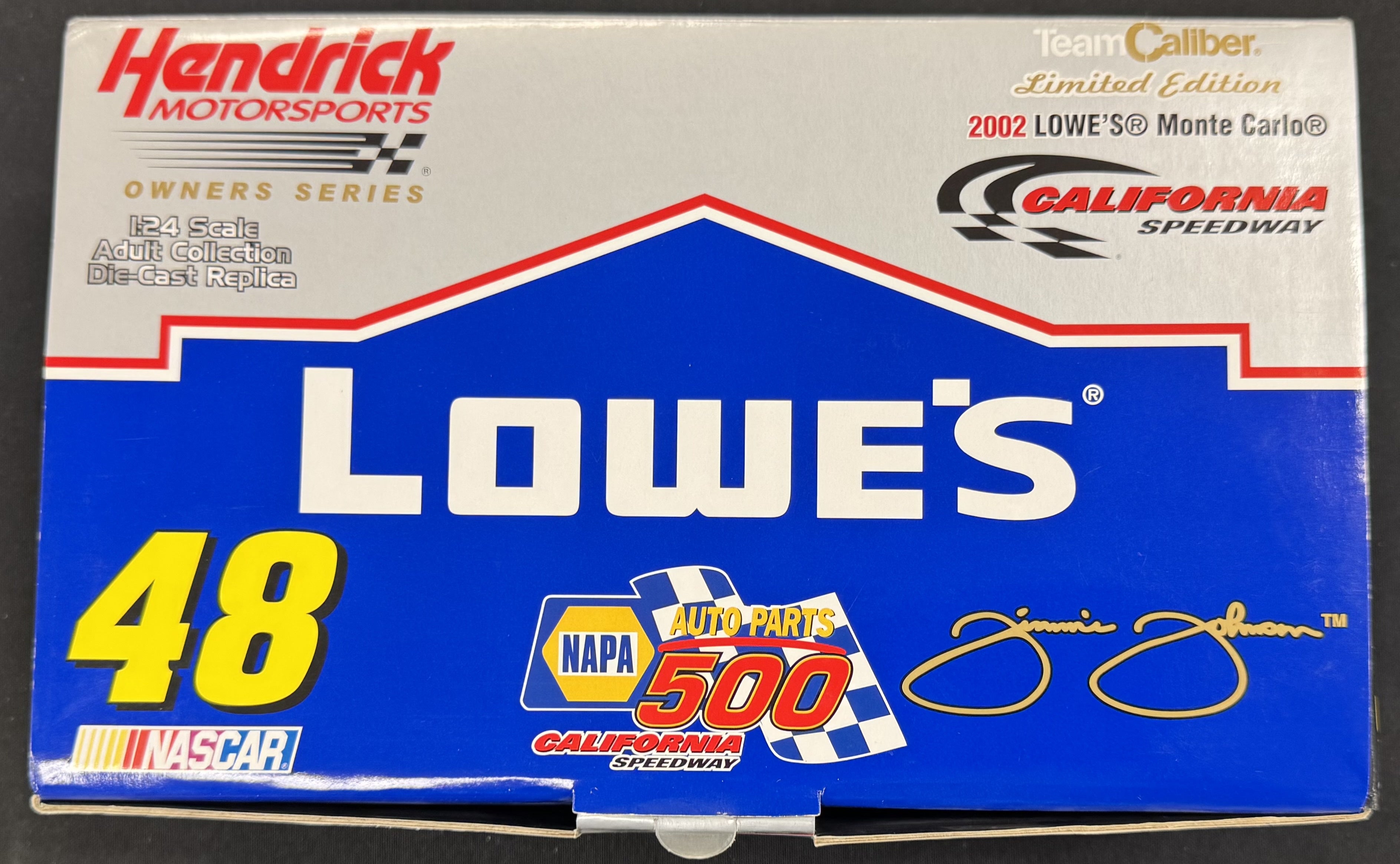 Jimmie Johnson #48 Lowe's/Napa 2002 Team Caliber 1:24 Diecast Car /7560