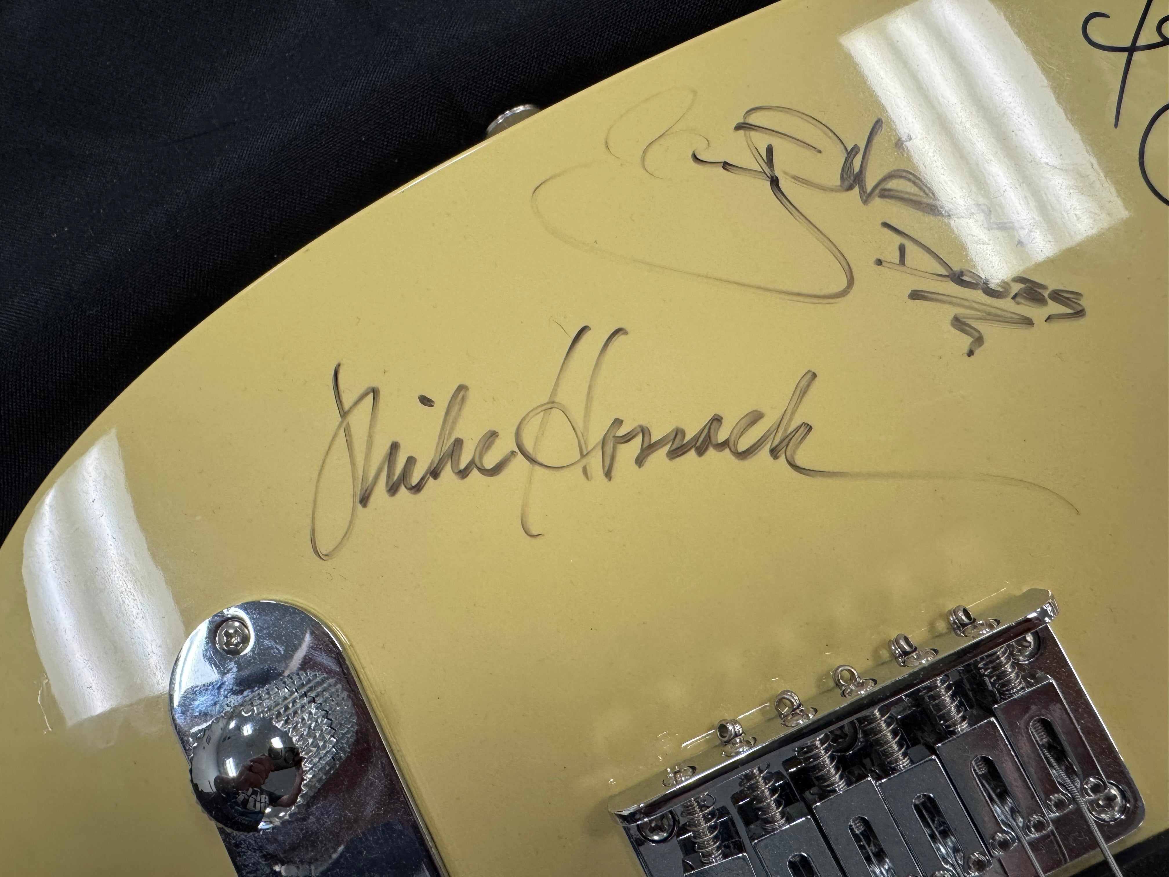 The Doobie Brothers Signed Autographed Electric Guitar JSA Authentic Letter