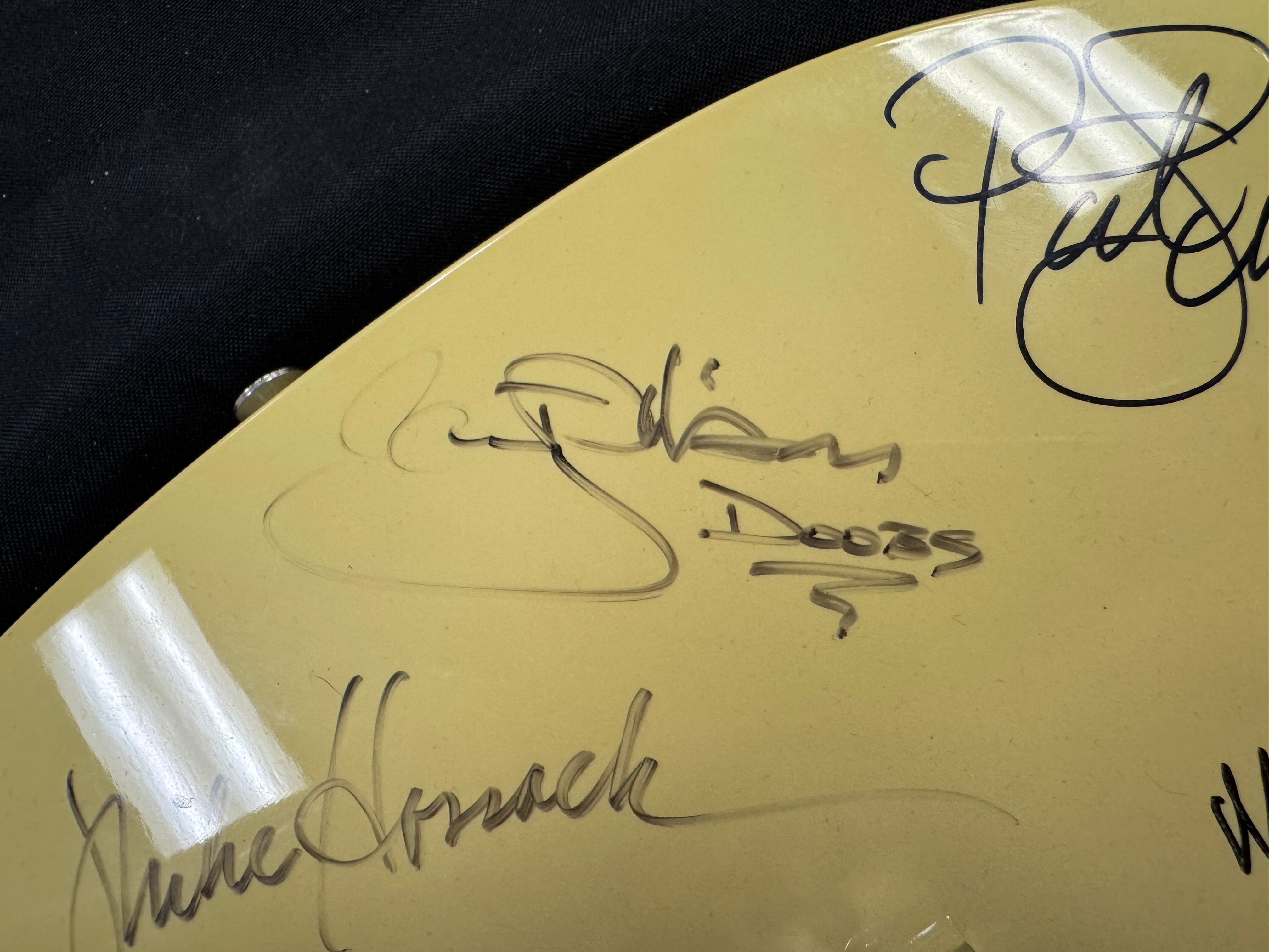 The Doobie Brothers Signed Autographed Electric Guitar JSA Authentic Letter