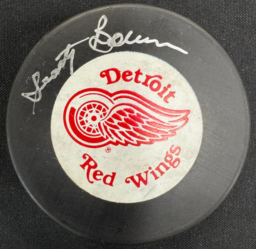 Scotty Bowman Signed Autographed Puck JSA Cert