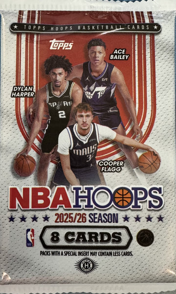 2025/26 Topps Hoops Basketball Hobby Pack