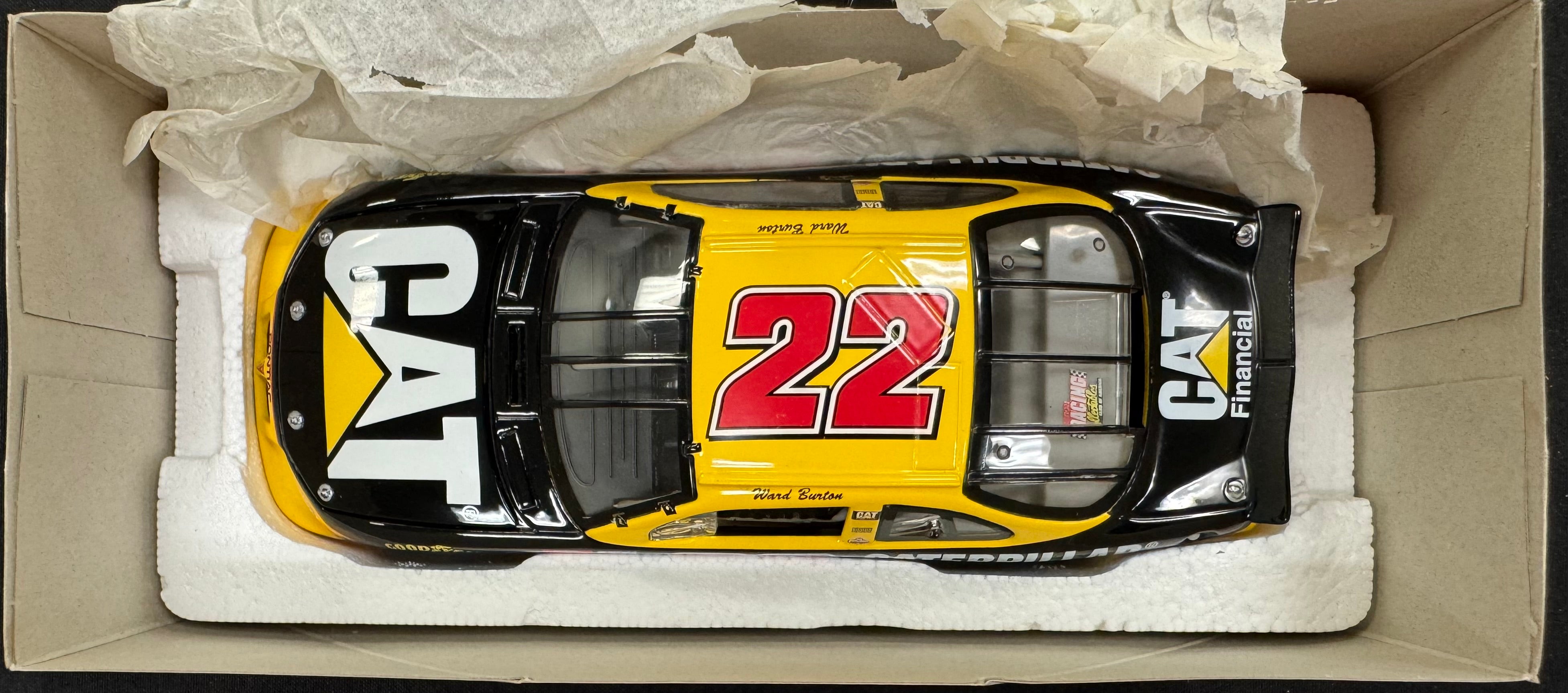 Ward Burton #22 CAT 1999 Pontiac Bank Action Racing 1:24 Diecast Car /800