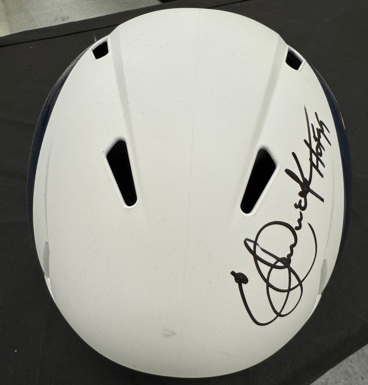 Eric Dickerson Signed Autographed Inscribed Riddell FS Replica Helmet Schwartz