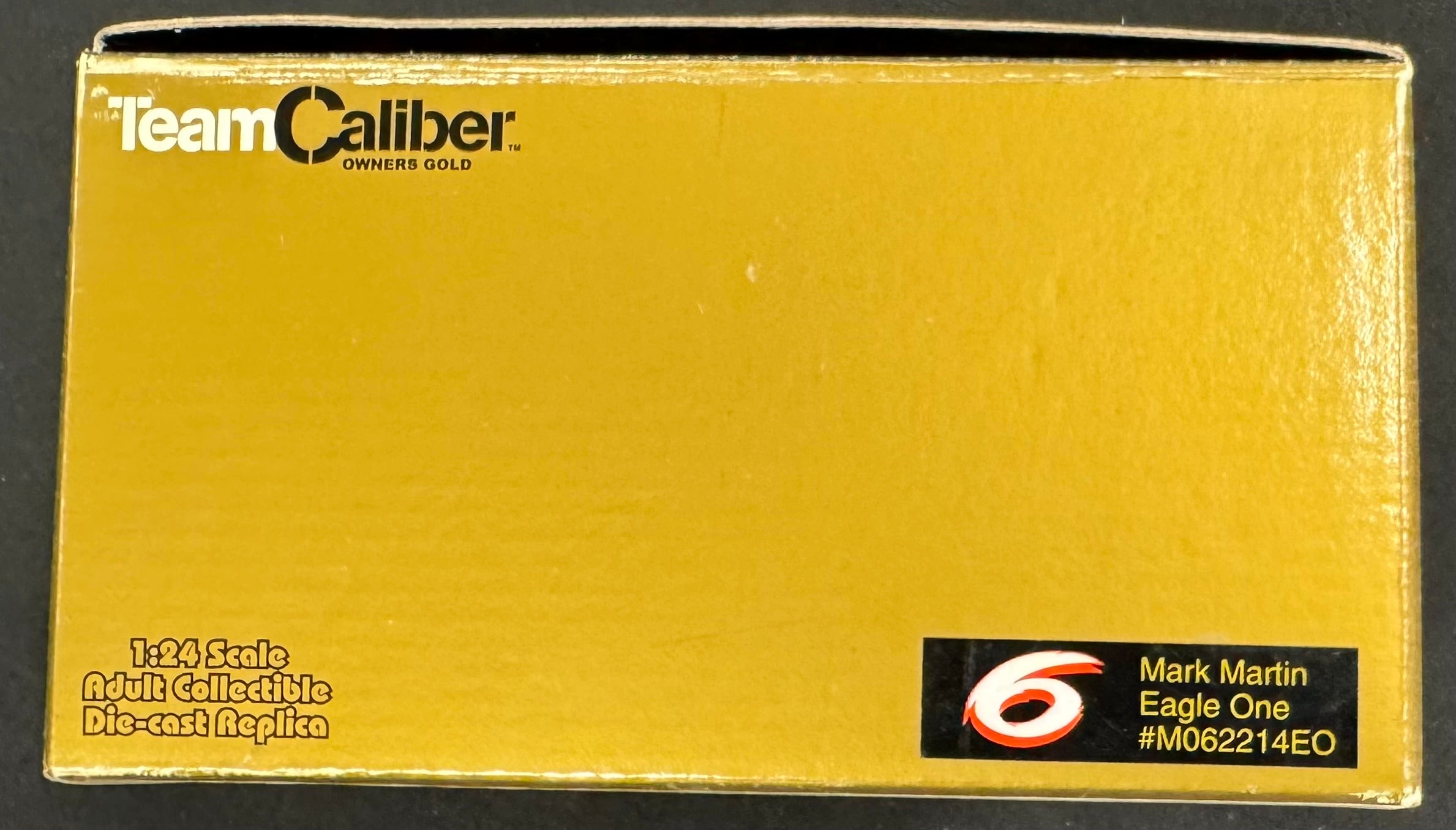 Mark Martin #6 Eagle One 2000 Team Caliber Owners Gold 1:24 Diecast Car /1200