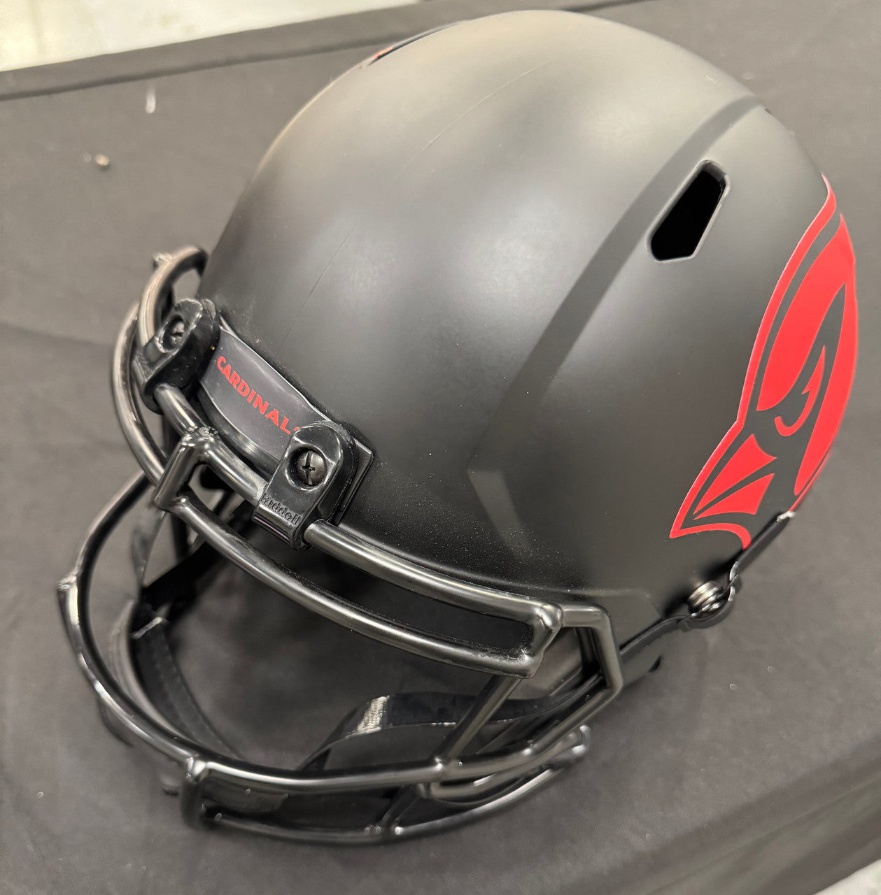 Kurt Warner Signed Autographed Riddell Speed FS Replica Helmet Beckett
