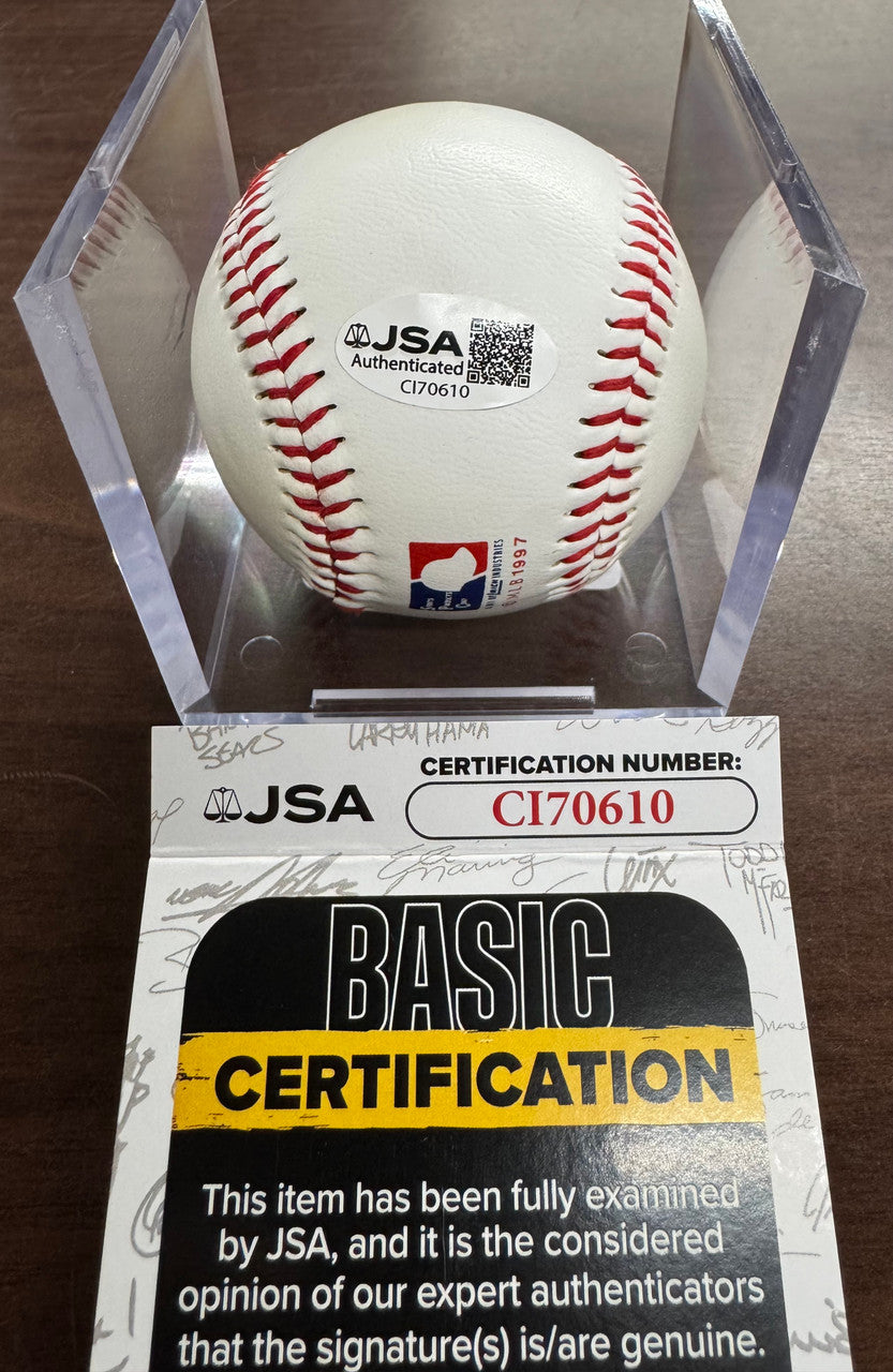 Sparky Anderson Signed Autographed Baseball JSA Cert