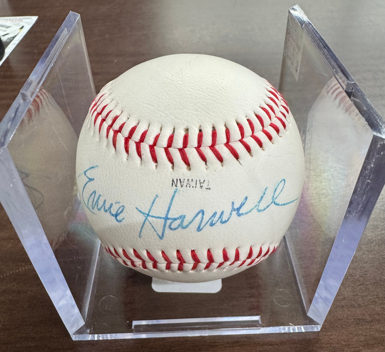 Ernie Harwell Signed Autographed Baseball JSA Cert