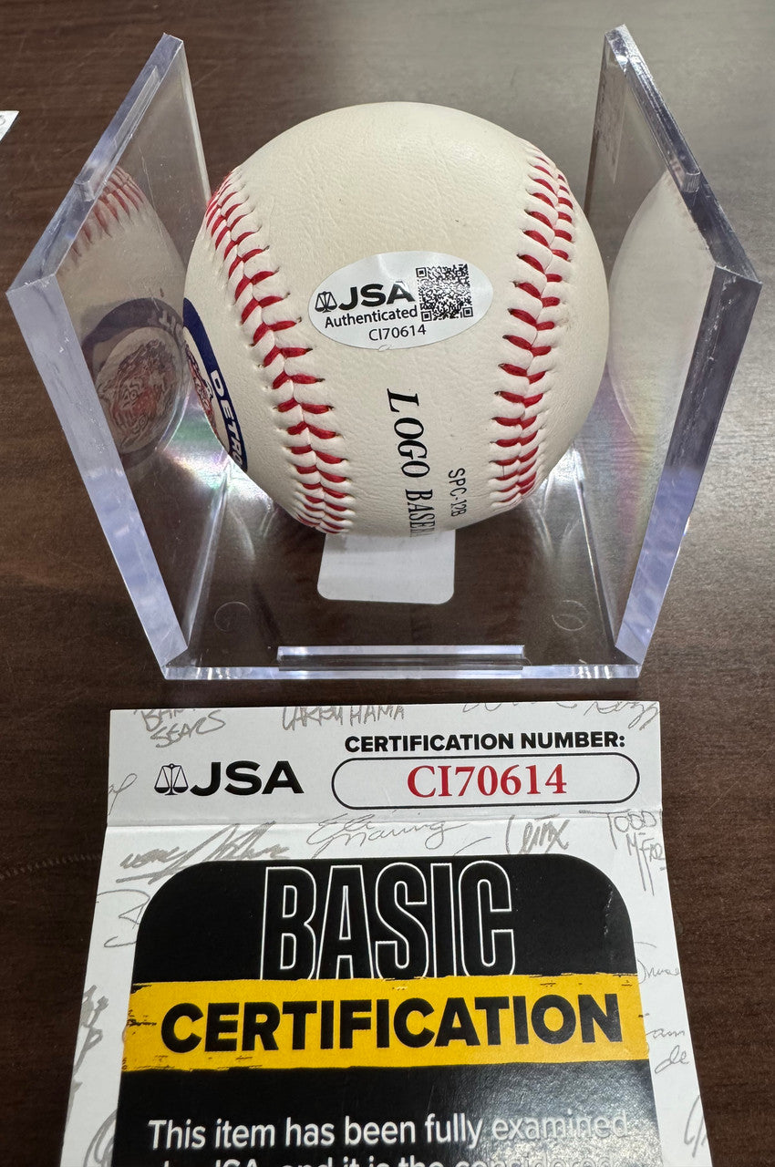 Ernie Harwell Signed Autographed Baseball JSA Cert
