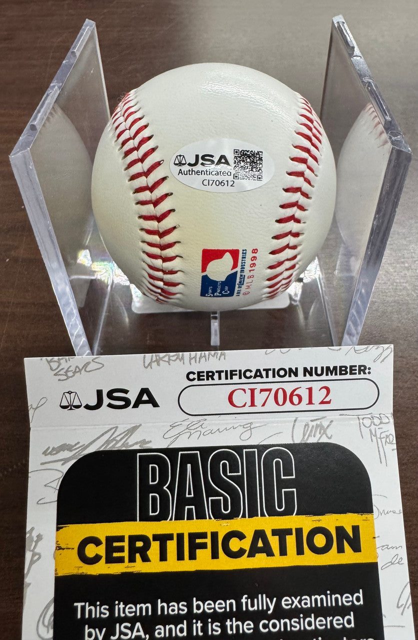 Bill Freehan Signed Autographed Tigers Baseball JSA Cert