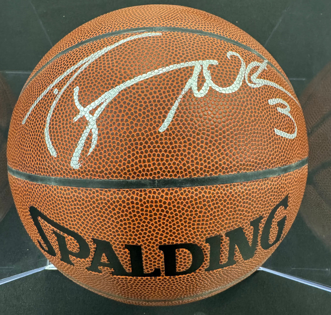 Dwyane Wade Signed Autographed Rookie Year Spalding NBA Basketball JSA Cert