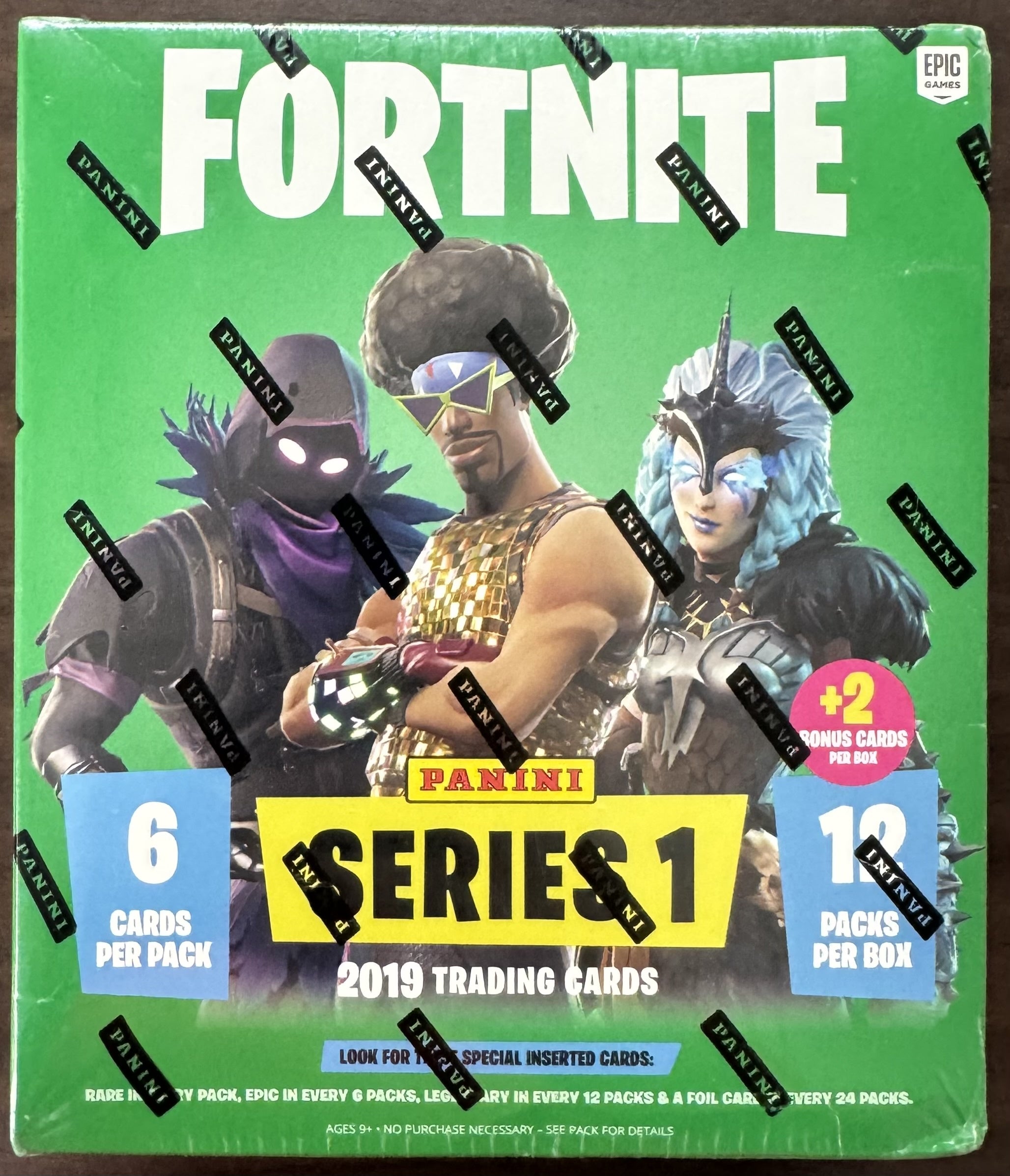 2019 Panini Fortnite Series 1 Mega Box Factory Sealed USA Edition