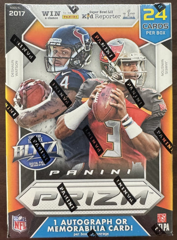 2017 Panini Prizm Football Blaster Box Factory Sealed