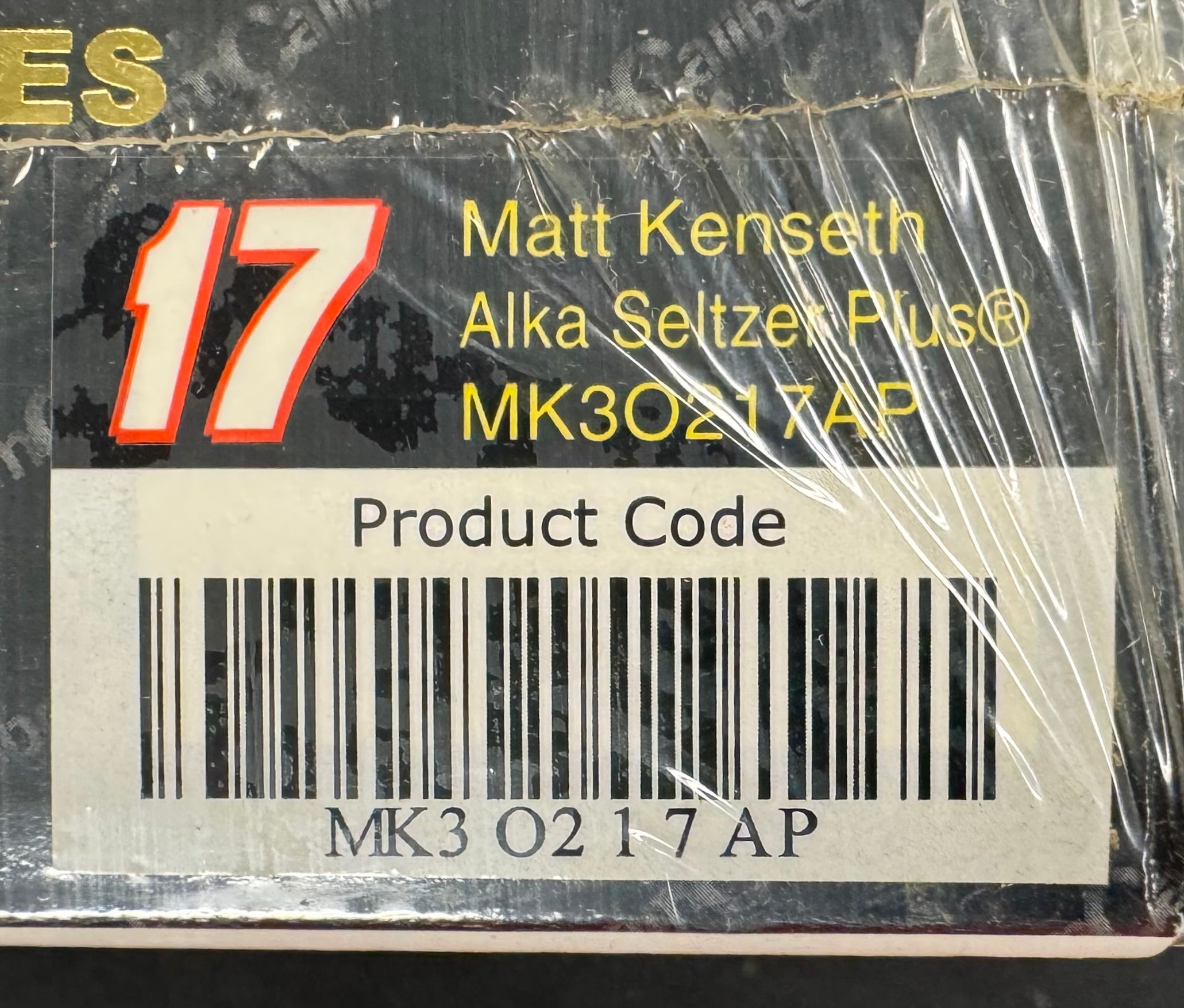 Matt Kenseth #17 Alka Seltzer 2003 Team Caliber 1:24 Diecast Car /1008 Sealed