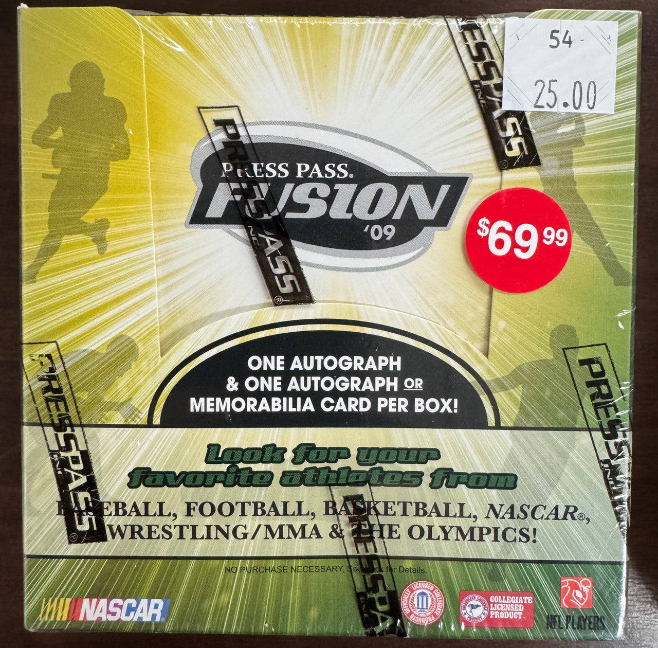 2009 Press Pass Fusion Hobby Box Factory Sealed