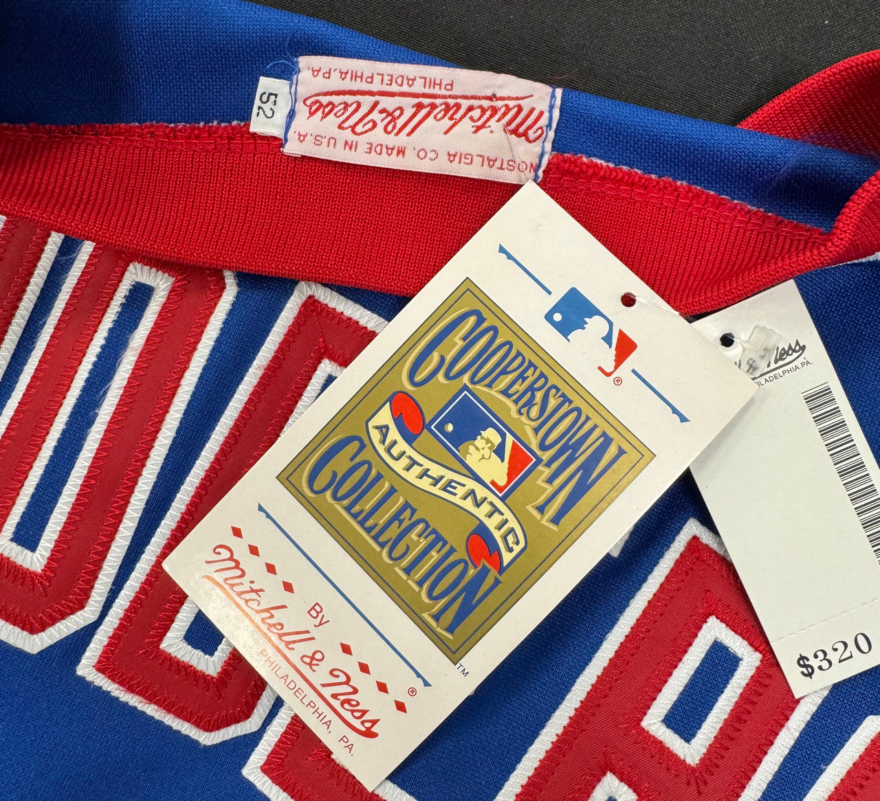 Ryne Sandberg Signed Autographed Inscribed Mitchell & Ness Cubs Jersey Sz 52 JSA