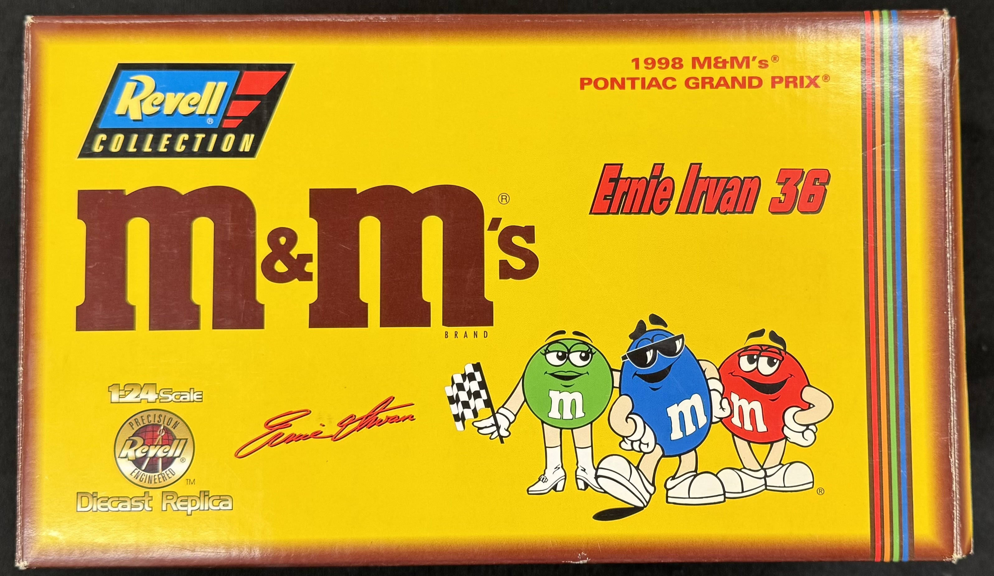 Ernie Irvan #36 M&M's Racing 1998 Revell 1:24 Diecast Car /5598