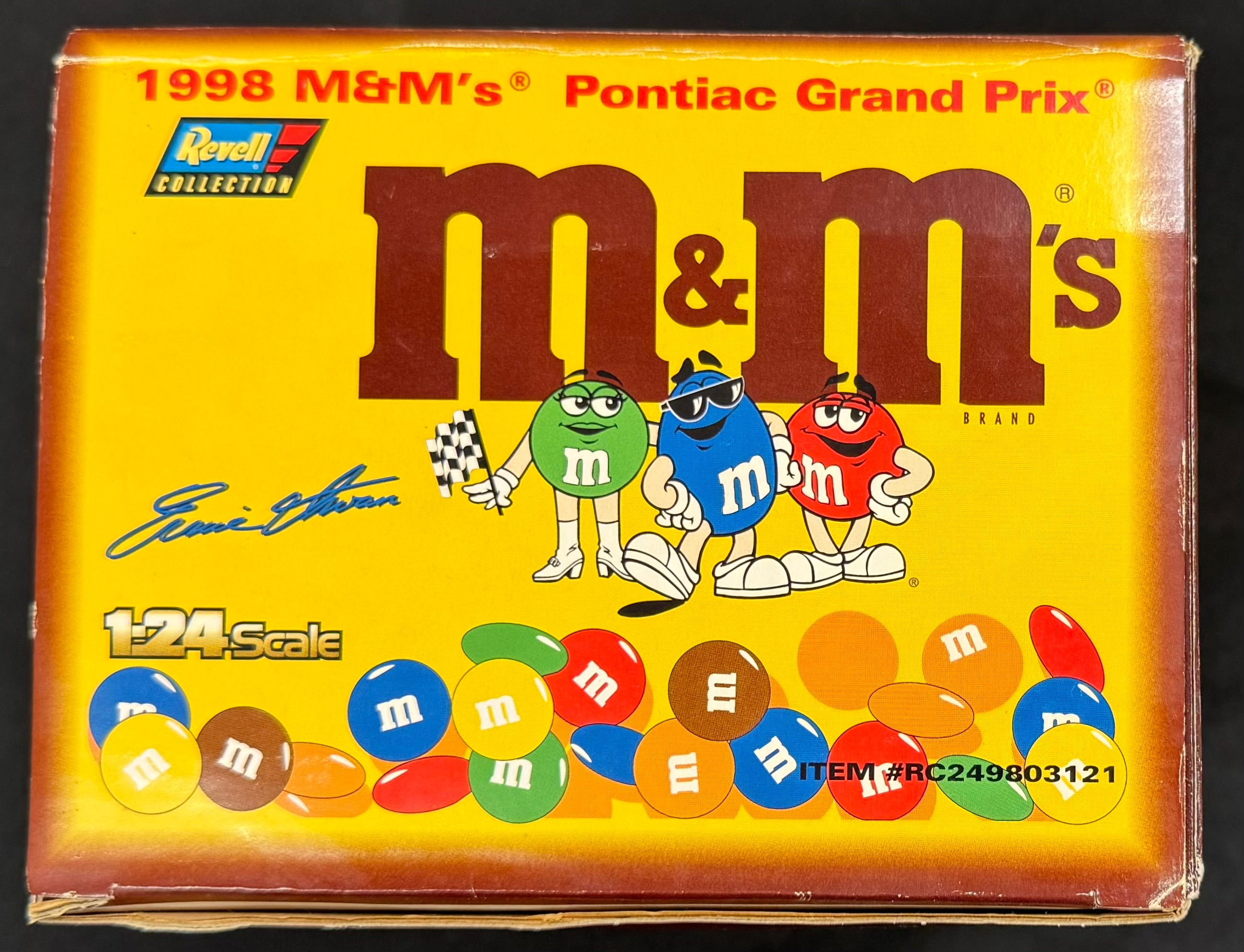 Ernie Irvan #36 M&M's Racing 1998 Revell 1:24 Diecast Car /5598