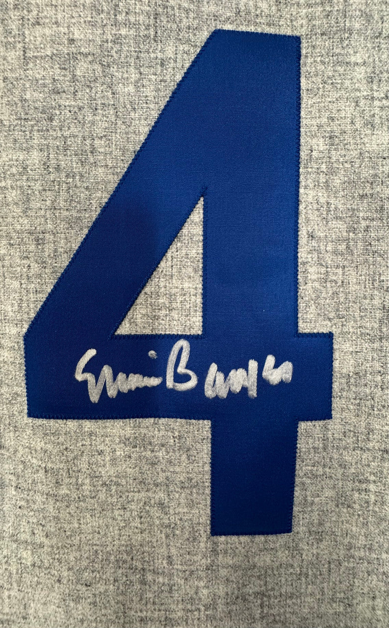 Ernie Banks Signed Autographed Mitchell & Ness Nostalgia Jersey Sz 52 Fanatics