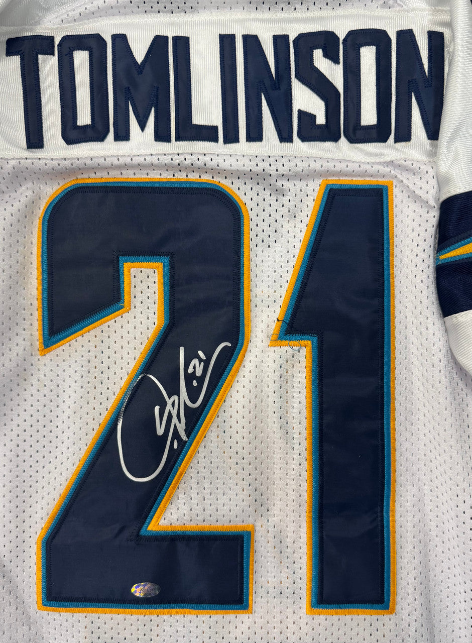 LaDainian Tomlinson Signed Autographed Reekbok NFL Equipment Jersey GTSM Cert