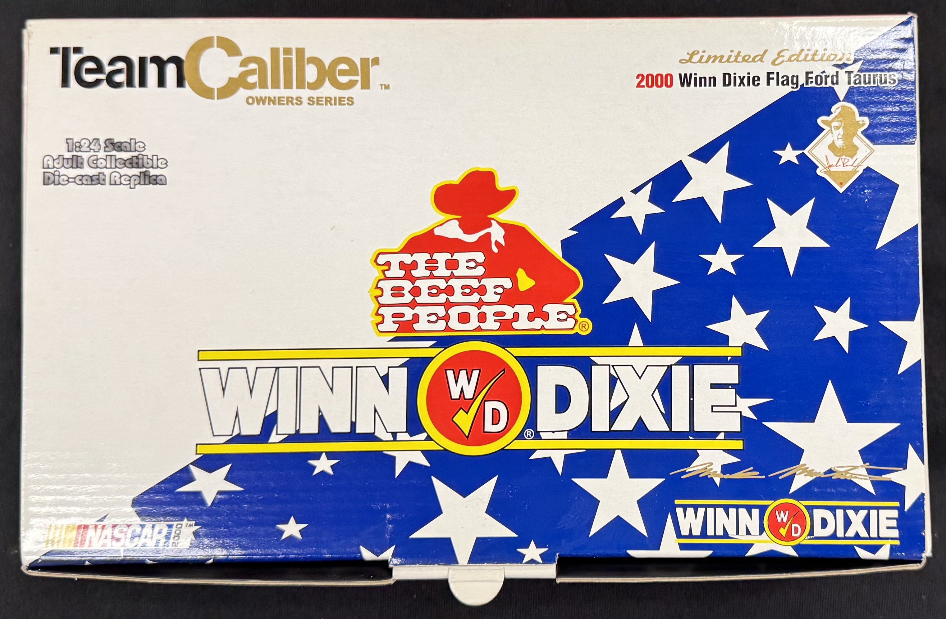 Mark Martin #60 Winn Dixie Beef People Team Caliber 1:24 Diecast Car /3120