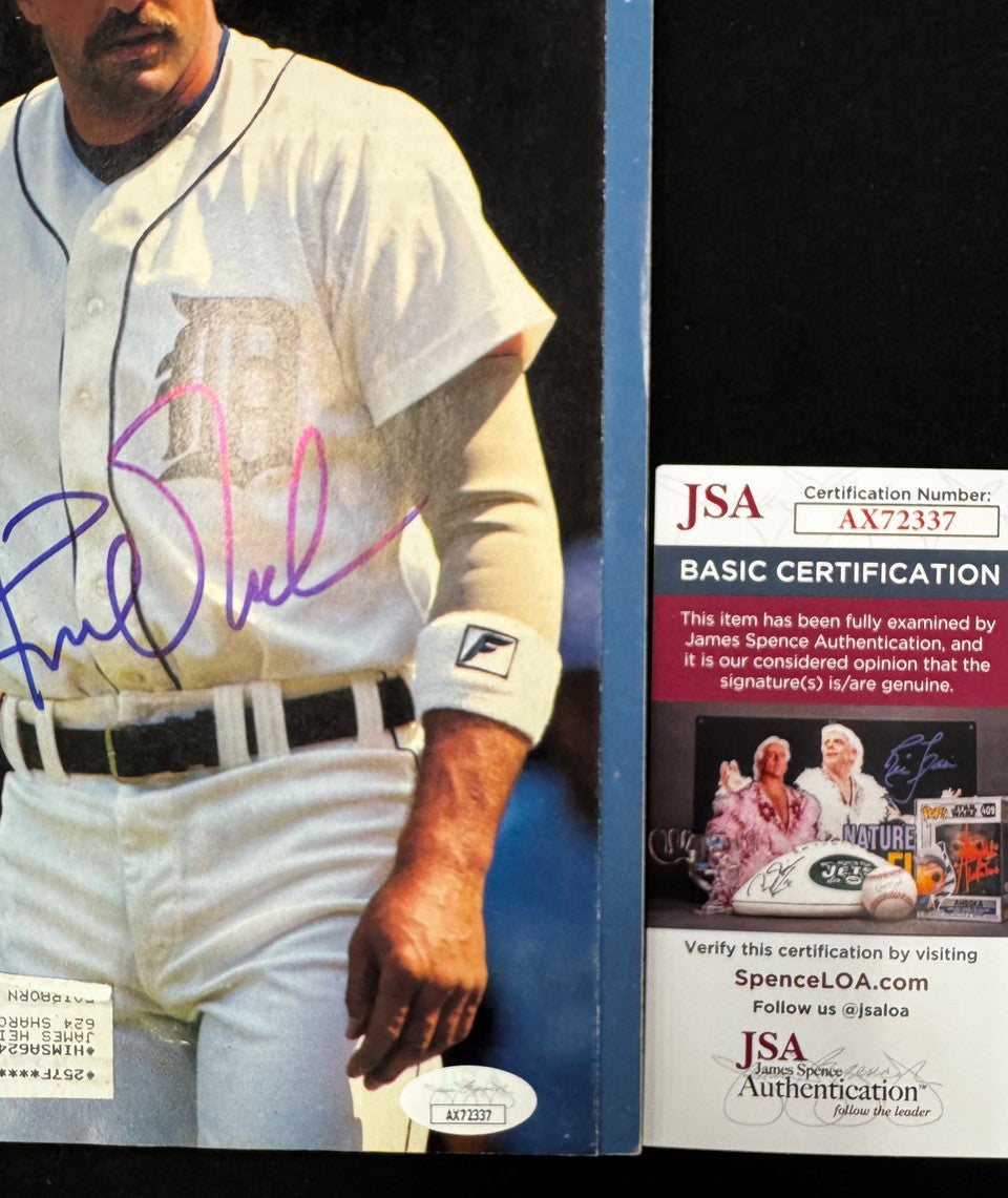 Kirk Gibson Signed Autographed 1985 Sports Illustrated Magazine JSA