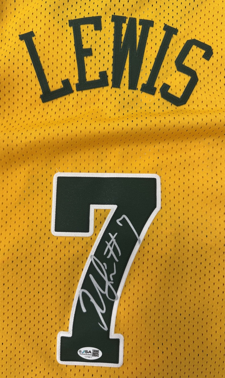 Rashard Lewis Signed Autographed Reebok Sonics Jersey Sz XL JSA Cert