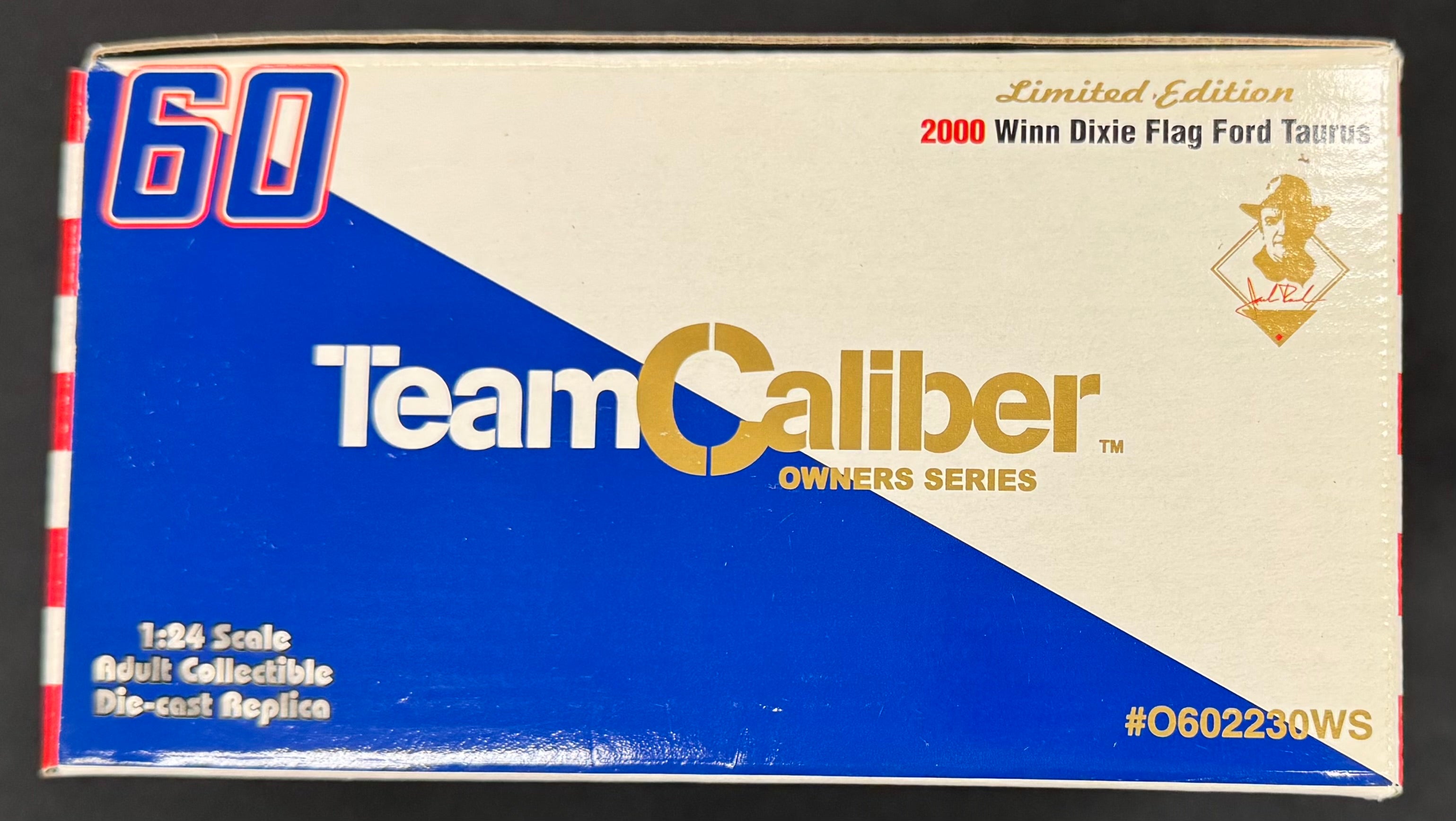 Mark Martin #60 Winn Dixie Beef People Team Caliber 1:24 Diecast Car /3120