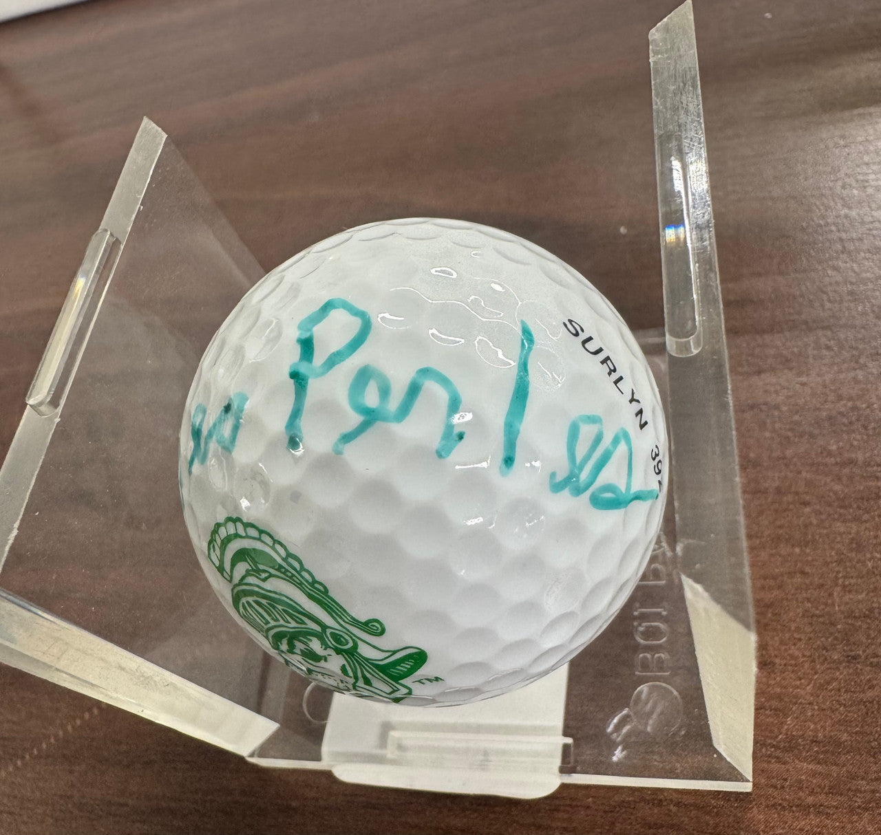 George Perles Signed Autographed Golf Ball JSA CI70619