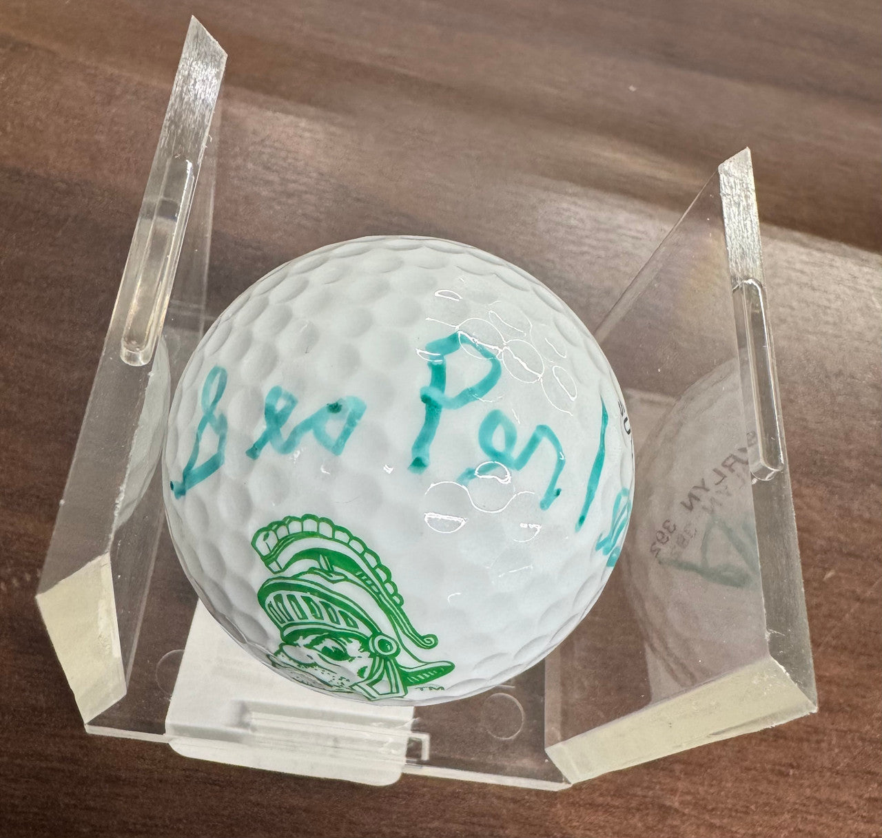 George Perles Signed Autographed Golf Ball JSA CI70619