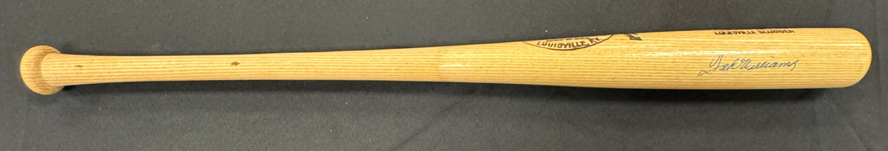 Ted Williams Signed Autographed Louisville Slugger Bat JSA *579