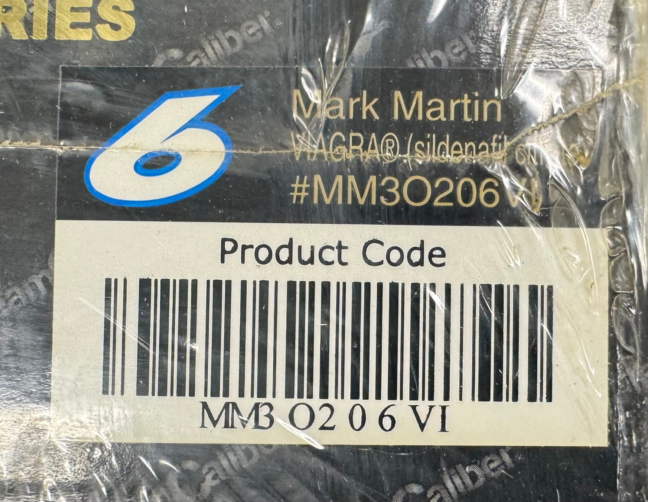 Mark Martin #6 Viagra 2003 Team Caliber 1:24 Diecast Car Sealed